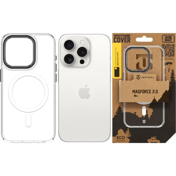 Tactical MagForce 2.0 Kryt pre Apple iPhone 15 Pro Black - Puzdra - Obrázok 3dc836abe8f944199c4f024890b98247