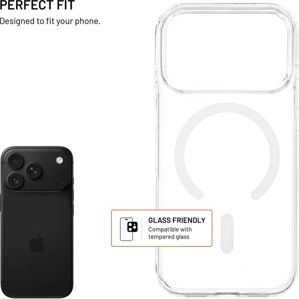 FIXED MagPure kryt s MagSafe Apple iPhone 18 Pro priehľadný - Puzdra - Obrázok 3dfd1cf34fbb4cccb8bd95bb82eeed2f