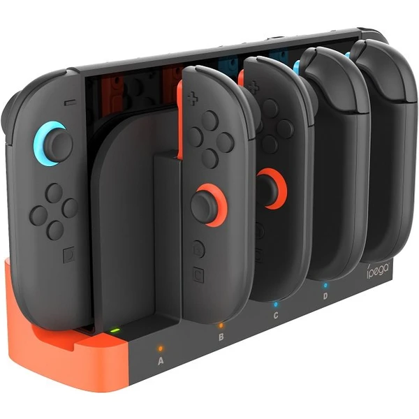 iPega SW2185 Nabíjacia Stanica pre JoyCon Ovládače Nintendo Switch 2 čierna - Nabíjačky - Obrázok 3e107274a13e488db2566084da86e54c