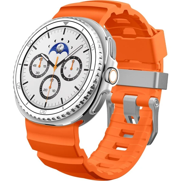 Spigen Silicone Band remienok Samsung Galaxy Watch8/Classic 46mm/44mm/40mm oranžový - Remienky - Obrázok 3e21a33010e34c5984b2db3b8dc0ea7c