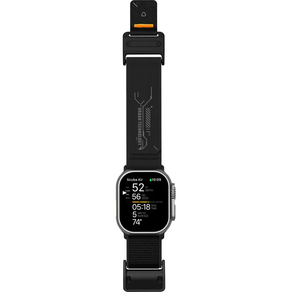 Aulumu A11 Mag Buckle Slim remienok Apple Watch 49/46/45/44/42mm Black Buckle/Black Strap - Remienky - Obrázok 3e23f4e285254deea1e48de60db60cbf