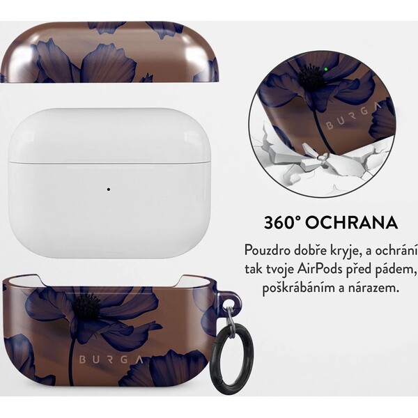 Burga puzdro pre Airpods Pro Velvet Night - Puzdra - Obrázok 3e2bd3600e2740058fe87b153e14f52d