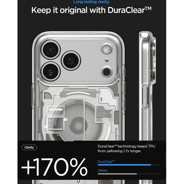 Spigen Ultra Hybrid MagSafe kryt iPhone 18 Pro/17 Pro zero one natural titanium - Puzdra - Obrázok 3e3a4754a7e042c2ad7134bde878984d