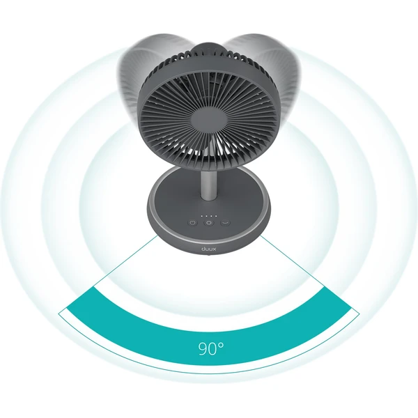 Duux Rize Flex ventilátor šedý - Ventilátory - Obrázok 3e8c716c5b19462e9de54829a167a248