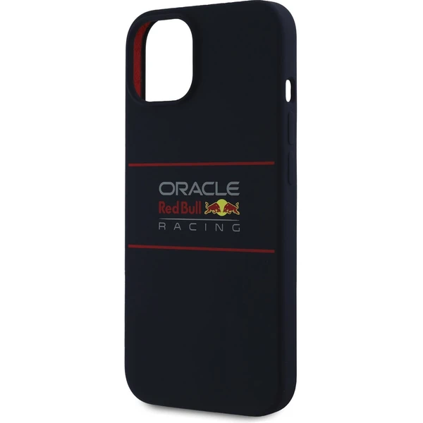 Oracle Red Bull Racing Silicone Horizontal Logo MagSafe kryt iPhone 15 modrý - Puzdra - Obrázok 3e924c3721f747b4a75b2ecfa182e090