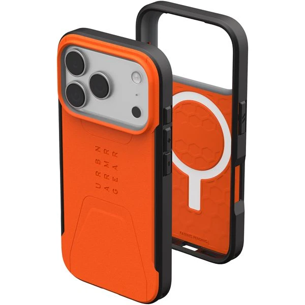 UAG Civilian Magsafe kryt iPhone 17 Pro oranžový - Puzdra - Obrázok 3eab67243f1c4d248d5d1274c55b66d5