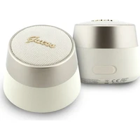 Guess Script Metal Logo Bluetooth reproduktor 5W zlatý - Slúchadlá
