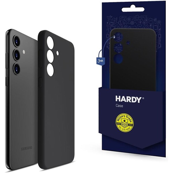 3mk Hardy Silicone MagCase kryt Samsung Galaxy S24 čierny