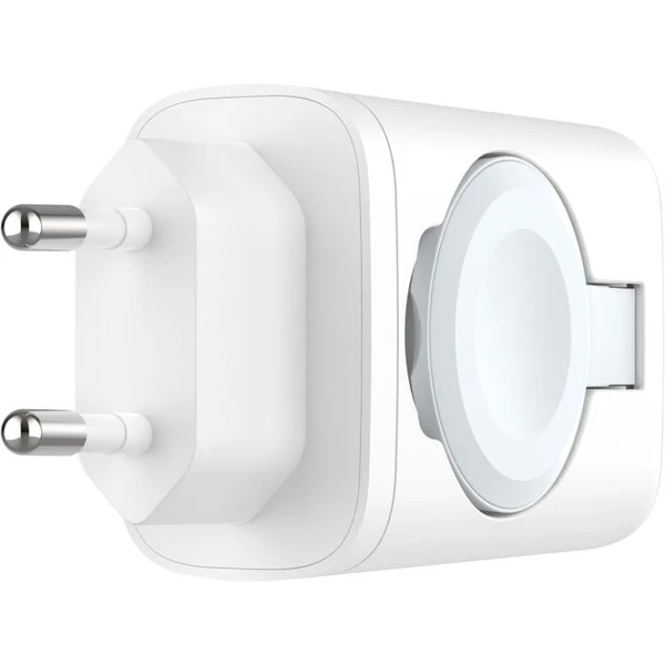 FIXED Power Socket GaN nabíjačka USB-A/USB-C a nabíjačkou pre Apple Watch biela - Nabíjačky - Obrázok 3eda438aa4c64fe78eee307015acfaa2