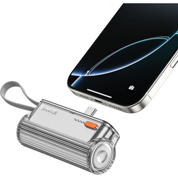 E-shop SHARGE Flow Mini 2 USB-C powerbanka (22.5 W) strieborná