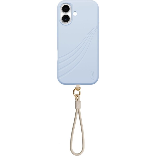 UNIQ Coehl Serina MagSafe kryt s remienkom iPhone 17 Dewdrop Blue