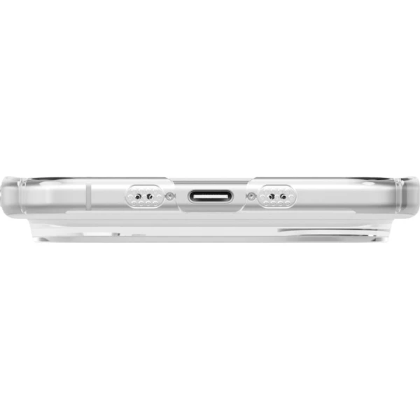 UNIQ Airsuit MagClick MagSafe kryt iPhone Air Lesklý priehľadný/biely - Puzdra - Obrázok 3f34994a8fce4cb794e20445a362d400