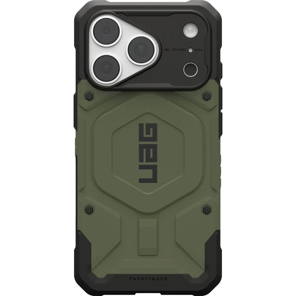 UAG Pathfinder MagSafe, olivová - iPhone 2026 Pro/17 Pro - Puzdra - Obrázok 3f449ad83fd04e35a6a3c6302b99dc62
