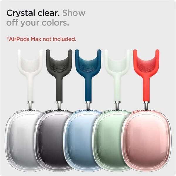 Spigen Ultra Hybrid Pre ochranné kryty pre AirPods Max číre - Puzdra - Obrázok 3f6d6021a39e4fadaeb1af7c86bdae9f