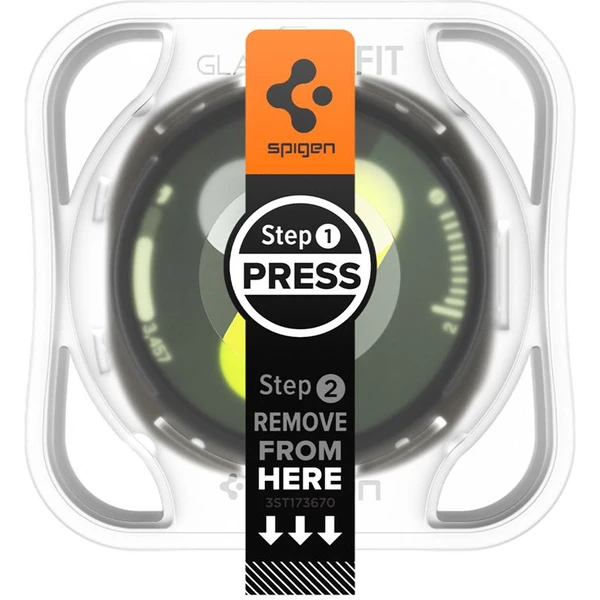 Spigen Glass TR EZ Fit 2 Pack sklo Galaxy Watch8 (44mm) číre (2 ks) - Ochranné fólie a sklo - Obrázok 3f713c7f6b0b456fa74fb24cf52c8e95