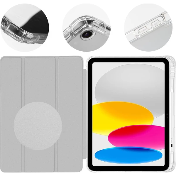 OBAL:ME MistyTab puzdro pre iPad 10.9 (2022)/iPad 11" (2025) svetlo sivé - Puzdra - Obrázok 3f8e212cb58a4a45a5c9e16b792106a7