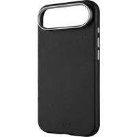 FIXED MagLeather kožený kryt s MagSafe Apple iPhone Air čierny - Puzdra