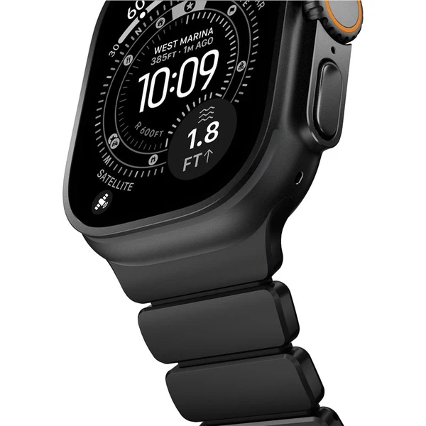 Nomad Stratos Band FKM remienok Apple Watch 45/46/49mm Black Titanium/Black - Remienky - Obrázok 3fa8a1ba70c248879912f25274ed8c01