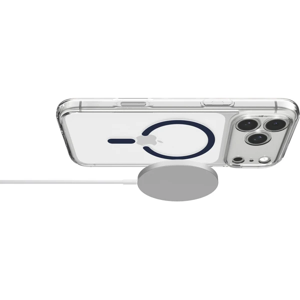 Spigen Ultra Hybrid MagSafe kryt iPhone 18 Pro/17 Pro priehľadná tmavomodrá - Puzdra - Obrázok 3fb79b543e694484b0c5f09cfac4cea6