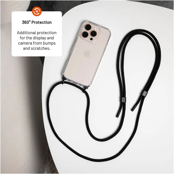 FIXED Pure Neck kryt s čiernou šnúrkou na krk pre Samsung Galaxy A36 5G/A56 5G - Puzdra - Obrázok 3fbaf95d46784fbf860da95a660a78e1