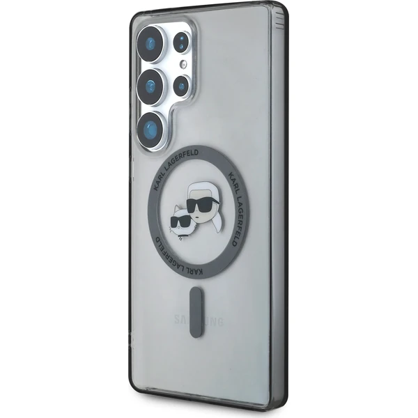 Karl Lagerfeld IML K&CH Heads MagSafe kryt Samsung Galaxy S25 Ultra čierny - Puzdra - Obrázok 3ff56a66e803474e9562262184668f41