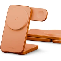 ENERGEA MagTrio 2 MagSafe 3v1 (Qi2) 25W nabíjačka oranžová - Nabíjačky