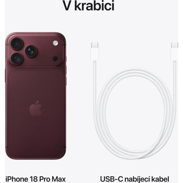 Apple iPhone 18 Pro Max 2TB burgundsky červená - Mobilné telefóny - Obrázok 403cc17e917f40e5a2dd77bcfb21ecf8