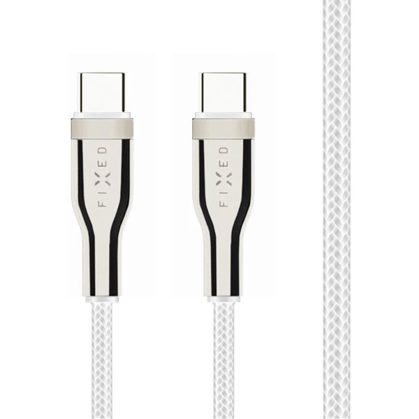 PEVNÝ USB-C/USB-C napájací kábel 100W 0,5m biely - Káble a redukcie - Obrázok 405ec6574820402cad8b24f2b2bc0866