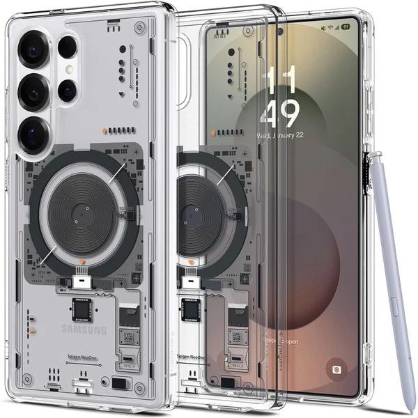 Spigen Ultra Hybrid MagSafe kryt Samsung Galaxy S25 Ultra neo one - Puzdra - Hlavný obrázok