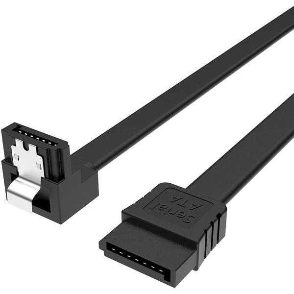 Akasa - Proslim SATA kábel 90 ° - 100 cm - Káble a redukcie - Obrázok 408J000K01