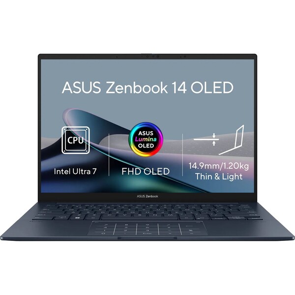 ASUS ZenBook 14 (UX3405CA-OLED238W) modrý - záruka na 3 roky po registrácii