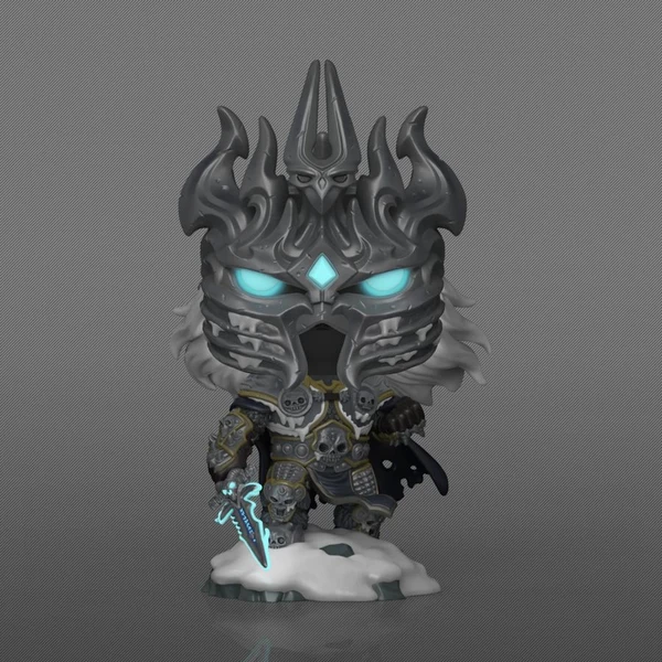 Funko POP! #12 Game Cover: World of Warcraft - Lich King (Glow) (Special Edition) - Funko POP! - Obrázok 40D7000K01