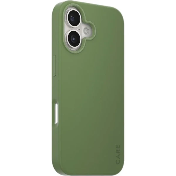 PanzerGlass® CARE kryt Apple iPhone 16 MagSafe Fearlessly zelený - Puzdra - Hlavný obrázok