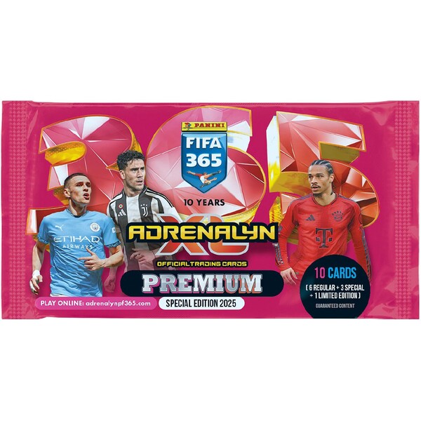 Futbalové karty Panini FIFA 365 2024/2025 Premium Packet