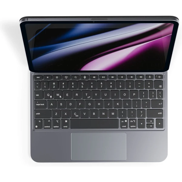 Epico UltraBoard hliníková klávesnica s puzdrom pre Apple iPad 11" (2025) CZ čierna - Puzdra s klávesnicou - Obrázok 40OI000K01