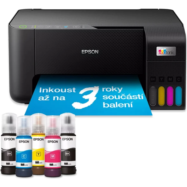 Epson EcoTank L3270 tlačiareň (záruka na 5 rokov po registrácii) - Tlačiarne - Hlavný obrázok