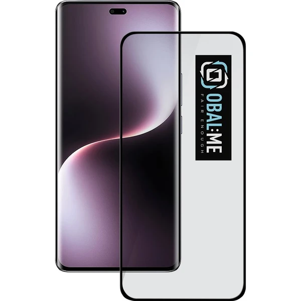OBAL:ME 5D tvrdené sklo Honor Magic7 Lite čierne - Ochranné fólie a sklo - Hlavný obrázok