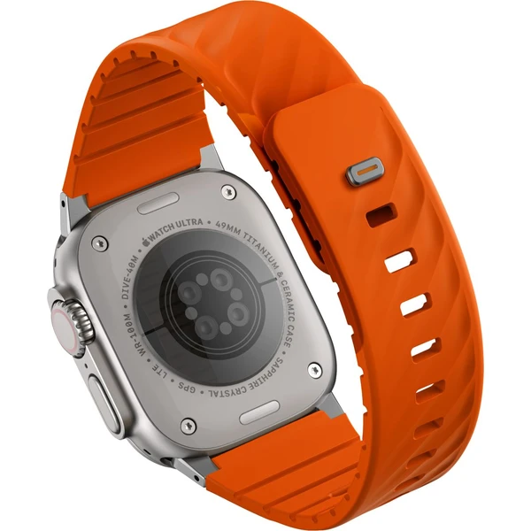 UNIQ Fluo Magnetický remienok pre Apple Watch (49-40mm) Volt Orange - Remienky - Obrázok 40a8958a35044e80bc24ca384066385b