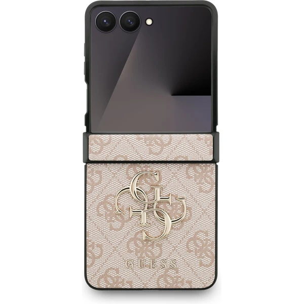 Guess PU 4G Metal Logo kryt Samsung Galaxy Z Flip 7 ružový - Puzdra - Obrázok 40ab6e77da884f31a361af29e858ca76