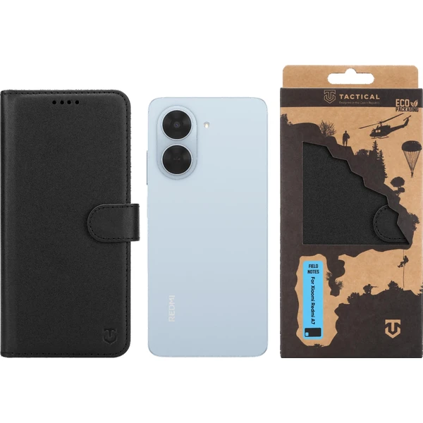 Tactical Field Notes pre Xiaomi Redmi A7 Black - Puzdra - Obrázok 40b489b04a59491aa12d2e4b3ee56bac