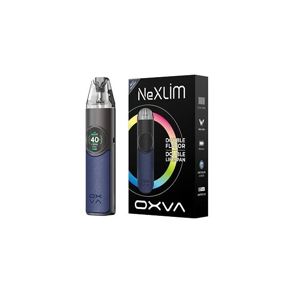 OXVA NeXLIM Pod Kit (Dark Blue) - Elektronické cigerety - Obrázok 40c0cacbf57d45aebd8aef196d342853