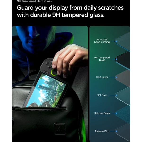 Spigen Glass tR Slim tvrdené sklo 2 balenie ROG Xbox Ally X/Xbox Ally/ROG Ally X/ROG Ally/MSI Claw 7 - Ochranné fólie a sklo - Obrázok 40dba092b16046bea03e58afcf8f2b08