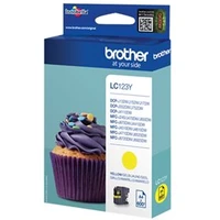 Brother LC123Y atrament žltý - Tonery