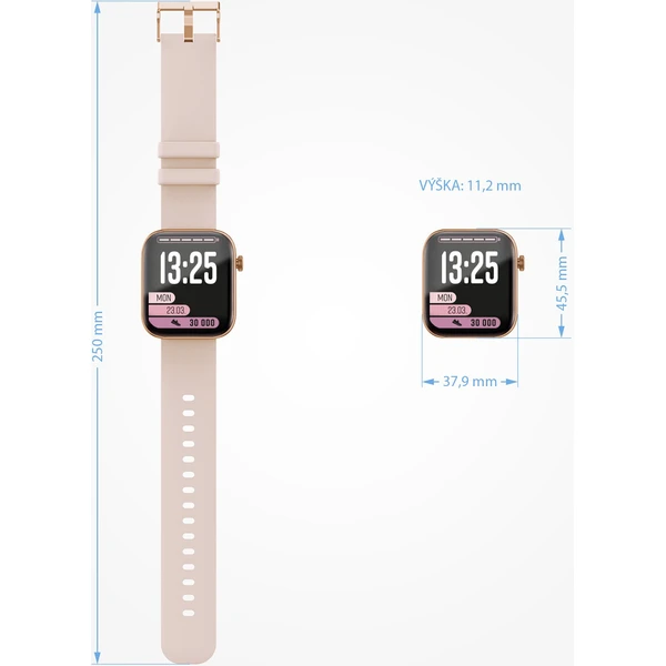 LAMAX BCool 2 Plus Rose Gold - Inteligentné hodinky - Obrázok 4108dcef8fc642e7866646703c41e36c