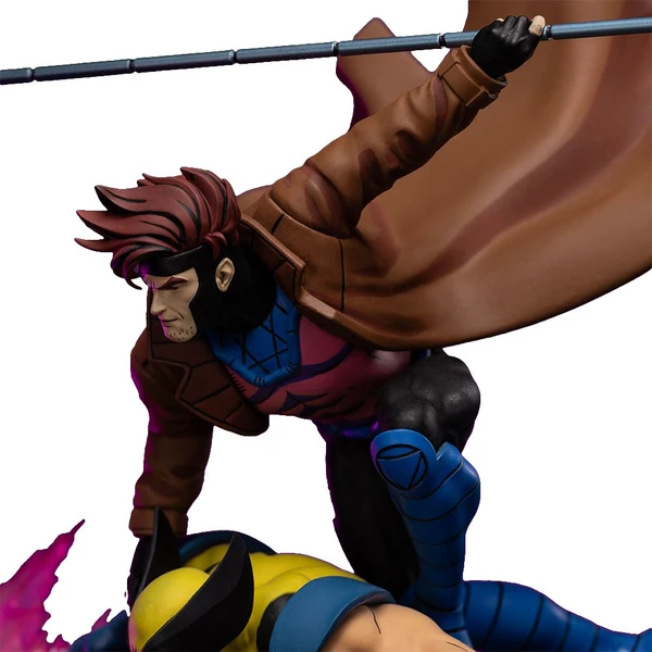 Soška Iron Studios Deluxe Art Scale 1/10 X-Men '97 - Gambit & Wolverine 29 cm - Sochy a sošky - Obrázok 410R000K01