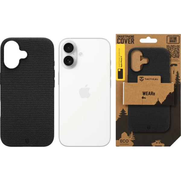 Tactical MagForce WEARe Kryt pre Apple iPhone 17 Black - Puzdra - Obrázok 41116ad42dc04568ab6c92ead06f9085