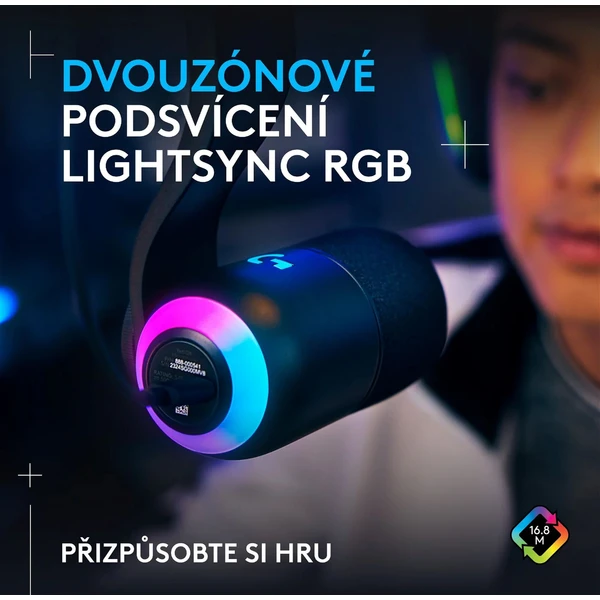 Logitech G Yeti GX mikrofón čierny - Mikrofóny - Obrázok 4134000P01