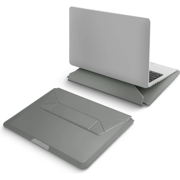 UNIQ Oslo púzdro so stojanom pre 14" notebook šedo zelené - Puzdra - Obrázok 4158da71de544da480511f14a9bf19fd