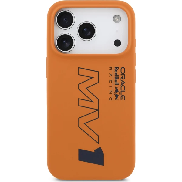 Oracle Red Bull Racing Silicone MV1 MagSafe kryt iPhone 17 Pro oranžový - Puzdra - Obrázok 415ec0cae2ef4cc7879b0148327944ab