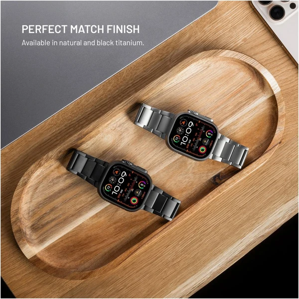 FIXED Titanium Strap titánový remienok Apple Watch 44/45/46/49mm, prírodný titán - Remienky - Obrázok 415f149aa3af49f4a441997aab61e165